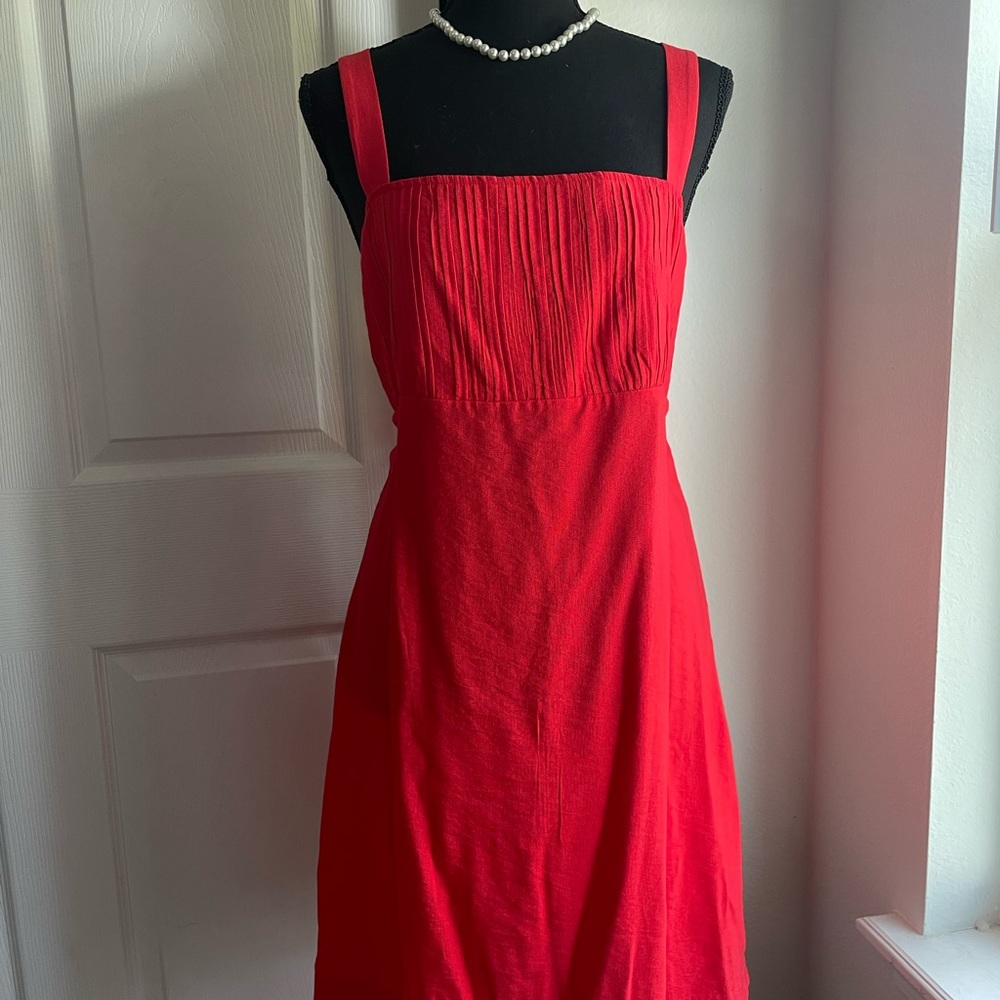 NWT H&M Red Sleeveless Dress